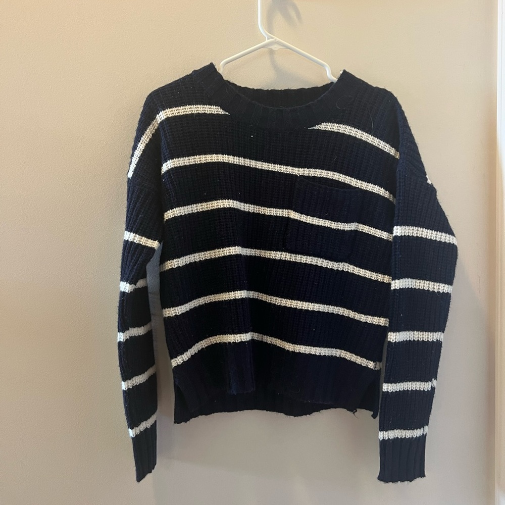 Navy Stripped Sweater